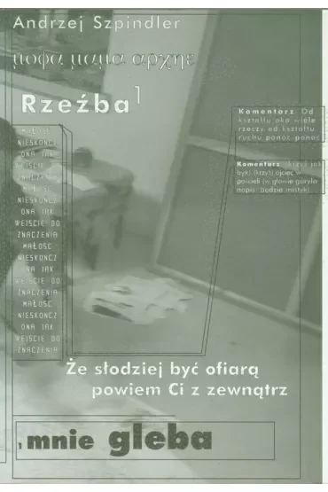 Szpindler. Rzeźba