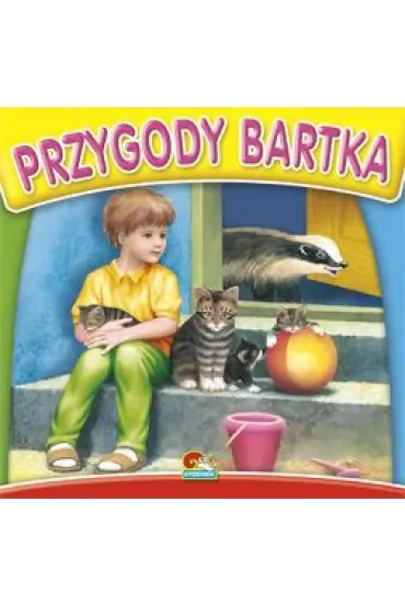 Przygody Bartka. Sztywniaczek. Książeczka kartonowa (15,4x14,4cm 10str)