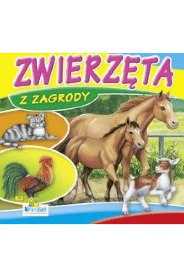 Zwierzęta z zagrody. Książeczka kartonowa