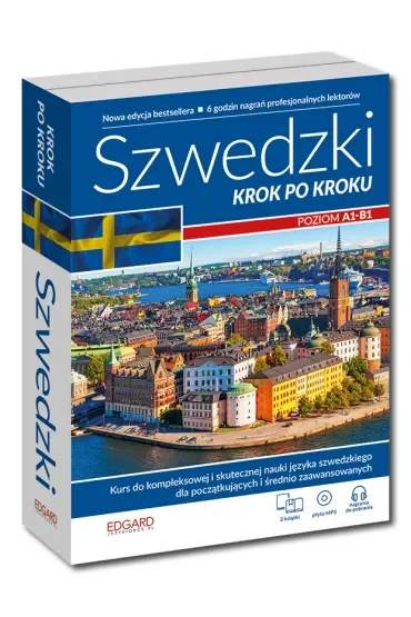 Szwedzki krok po kroku. Poziom A1-B1