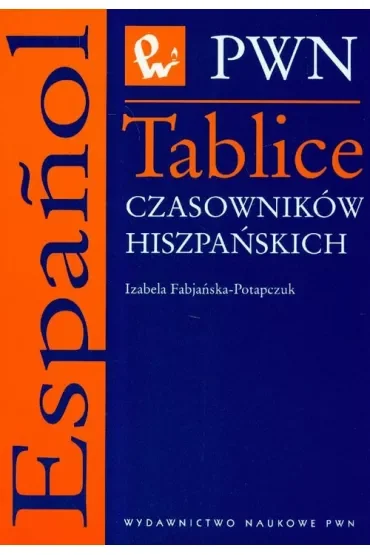 Tablice czasownikow hiszpańskich