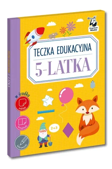 Teczka edukacyjna 5-latka. Kapitan Nauka
