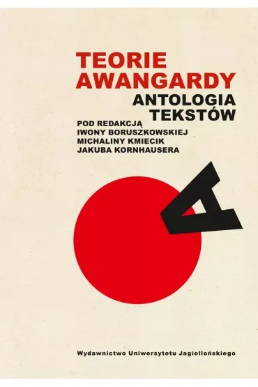 Teorie awangardy. Antologia tekstów