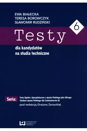 Testy dla kandydatów na studia techniczne