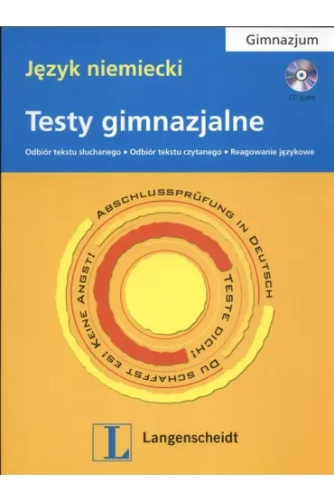 Testy gimnazjalne. Język niemiecki * *