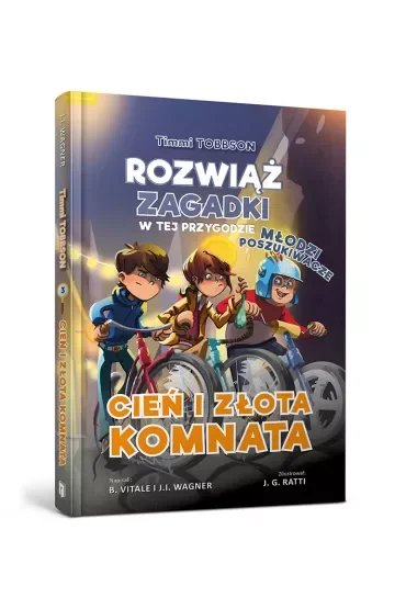 Timmi Tobbson Młodzi poszukiwacze Tom 3. Cień i złota komnata