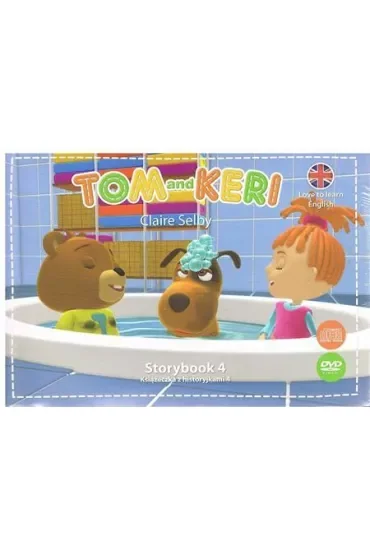 Tom and Keri. Książeczka z historyjkami - część 4 + DVD + CD