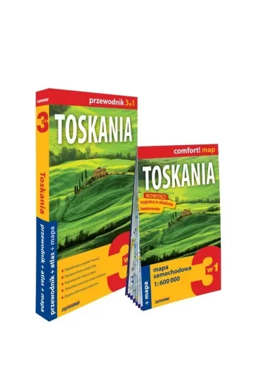 Toskania zestaw przewodnikowy 3w1 2024