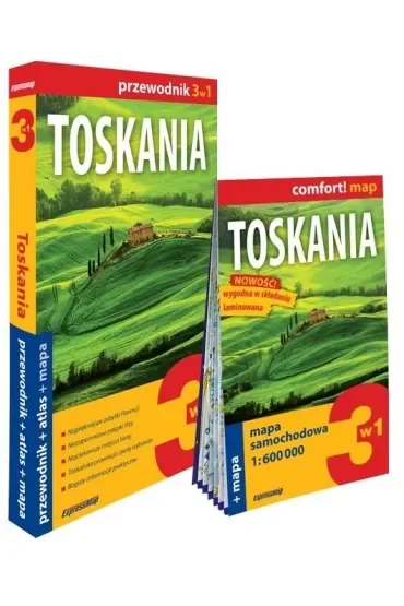 Toskania zestaw przewodnikowy 3w1 2026