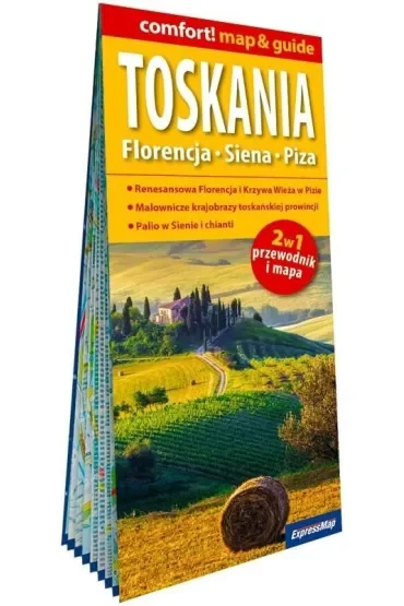 Toskania light przewodnik + mapa
