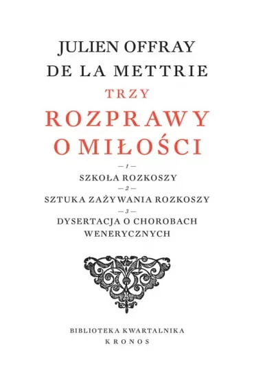 Trzy rozprawy o miłości