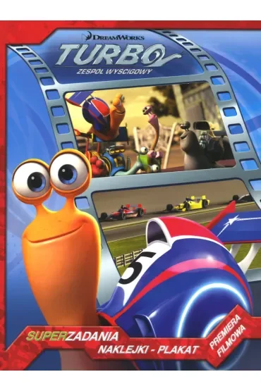 Turbo Zespół wyścigowy Superzadania Naklejki-Plakat