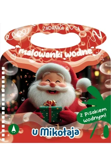 Malowanka 200X140 Zadanka & malowanki wodne. U Mikołaja  PISAK SKRZAT 980676