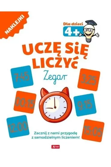 Uczę się liczyć. Zegar 4+