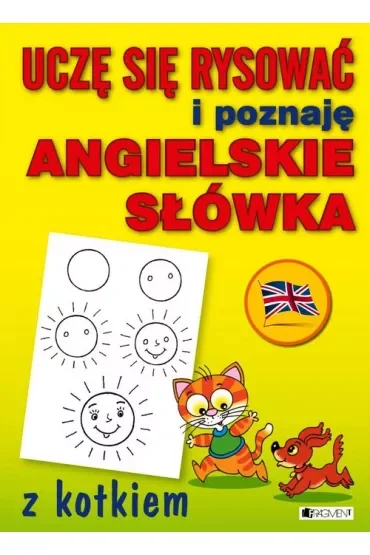 Uczę się rysować i poznaję angielskie słówka z kotkiem