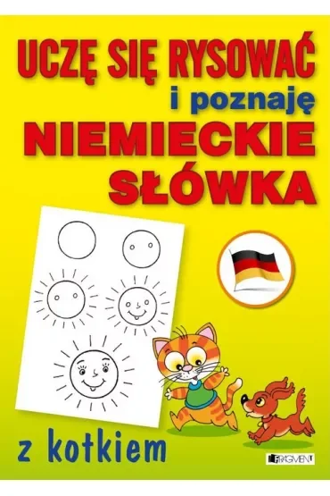 Uczę się rysować i poznaję niemieckie słówka z kotkiem
