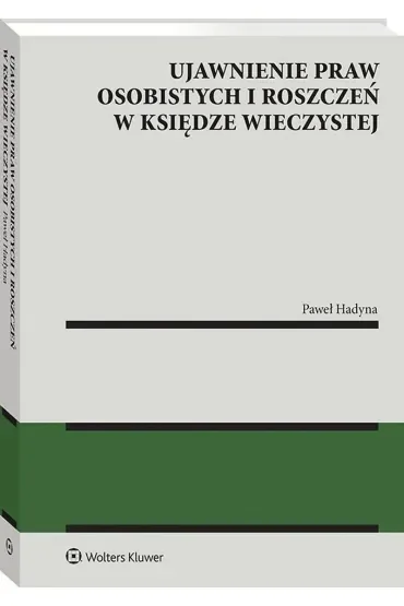 Ujawnienie praw osobistych i roszczeń w księdze wieczystej