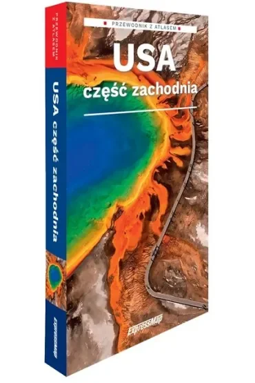 USA część zachodnia przewodnik z atlasem 2025