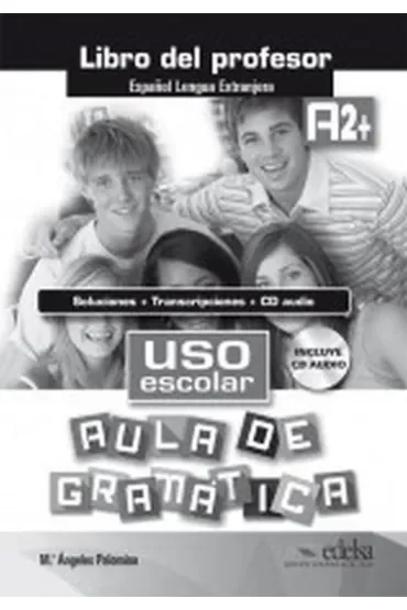 Uso escolar A2+ aula de gramatica przewodnik + CD