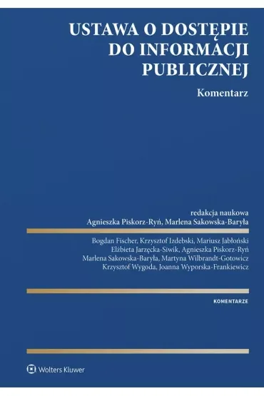 Ustawa o dostępie do informacji publicznej Komentarz