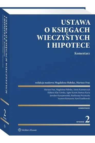 Ustawa o księgach wieczystych i hipotece. Komentarz