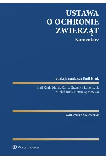 Ustawa o ochronie zwierząt. Komentarz