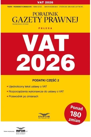 VAT 2026. Podatki-Przewodnik po zmianach 2/2026