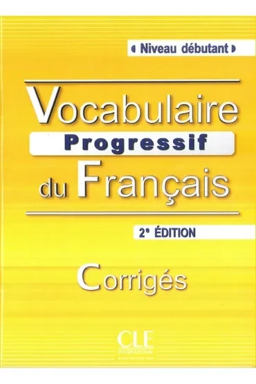 Vocabulaire progressif du Francais niveau debutant