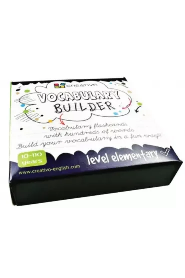 Karty językowe Angielski Vocabulary builder Elementary