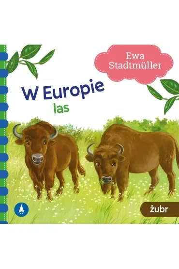 Książeczka 162X162 TW W Europie. Las. Żubr SKRZAT 077490 SK