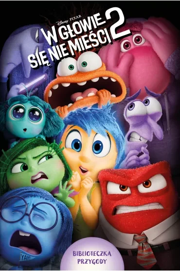 W głowie się nie mieści 2. Biblioteczka przygody. Disney Pixar