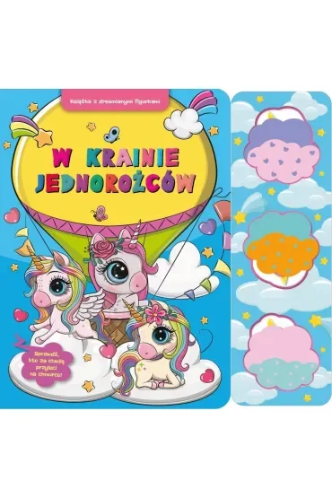 W krainie jednorożców. Książka z drewnianymi figurkami