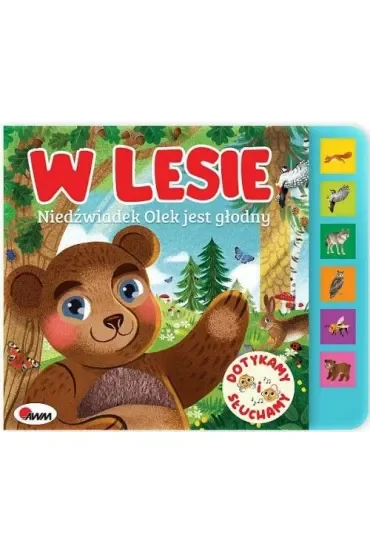 W lesie Niedźwiadek Olek jest głodny