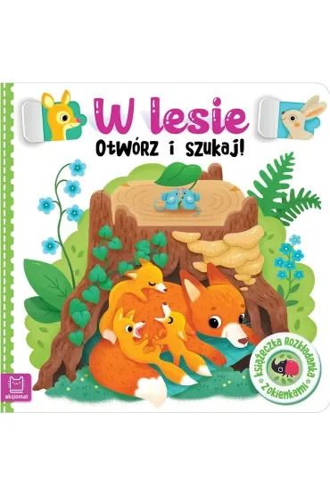 W lesie. Otwórz i szukaj!