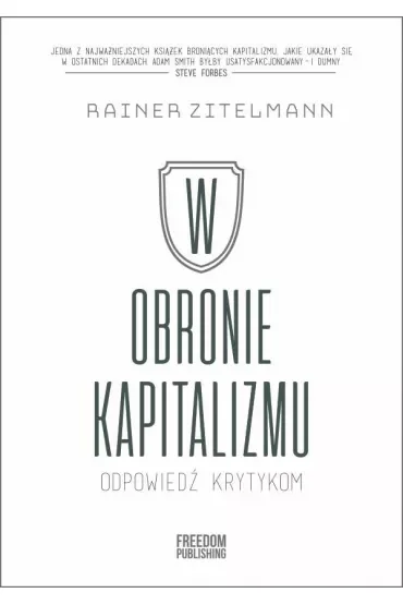 W obronie kapitalizmu. Odpowiedź krytykom