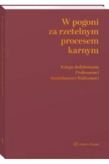 W pogoni za rzetelnym procesem karnym