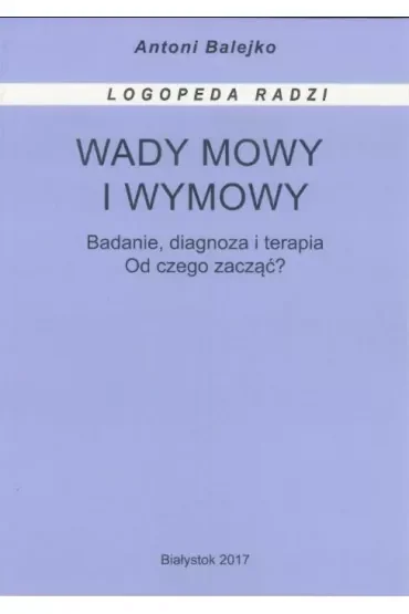 Wady mowy i wymowy