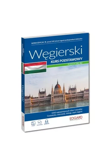 Węgierski. Kurs podstawowy. Wydawnictwo Edgard