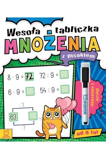 KSIAZECZKA EDUK 205X240 WESOLA TABL MNOZENIA PIS