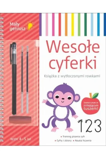 KSIAZECZKA EDUK 215X270 WESOLE CYFERKI AKC AWM