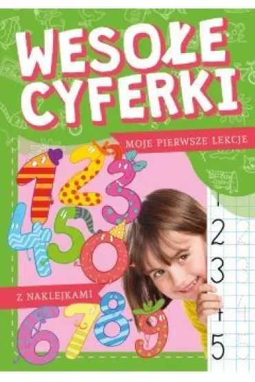 Książeczka edu. A4 Wesołe cyferki SKRZAT 156511 SK