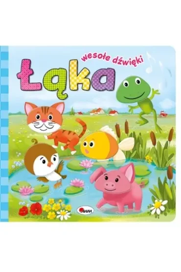 KSIAZECZKA EDUK 210X210 WESOLE DZWIEKI LAKA A