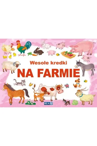 Na farmie. Wesołe kredki