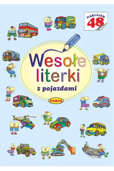 Wesołe literki z pojazdami