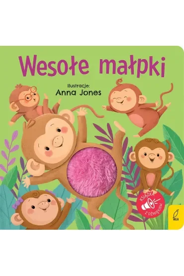 Naciśnij brzuszek. Wesołe małpki