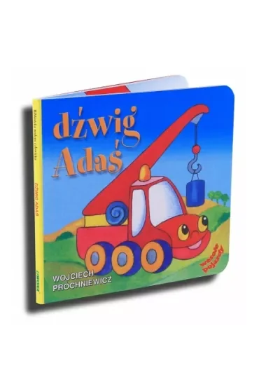 Wesołe Pojazdy - Dźwig Adaś.  LIWONA