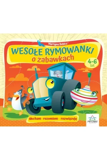 Wesołe rymowanki o zabawkach 4-6 lat