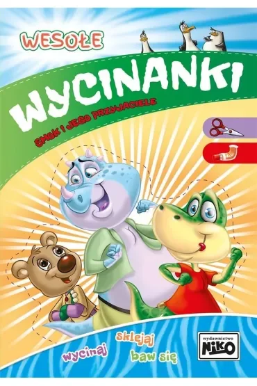 Wesołe wycinanki. Smok i jego przyjaciele