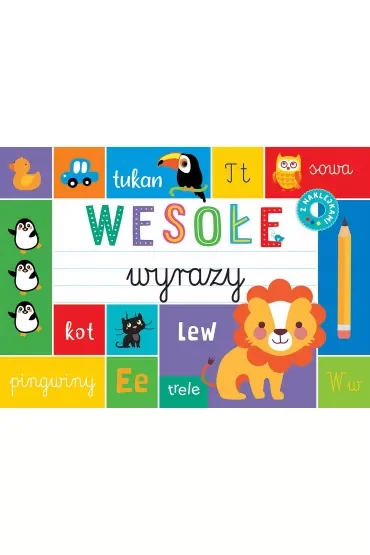 Wesołe wyrazy. Blok z tekturą