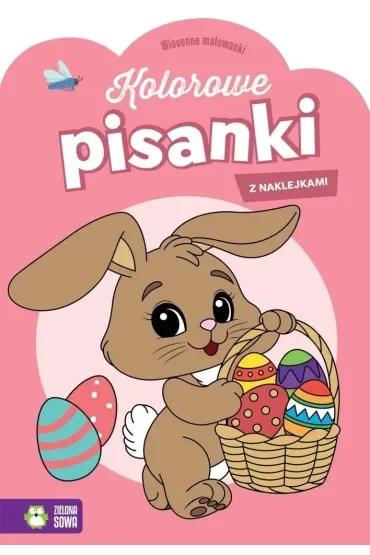 Wiosenne malowanki. Kolorowe pisanki
